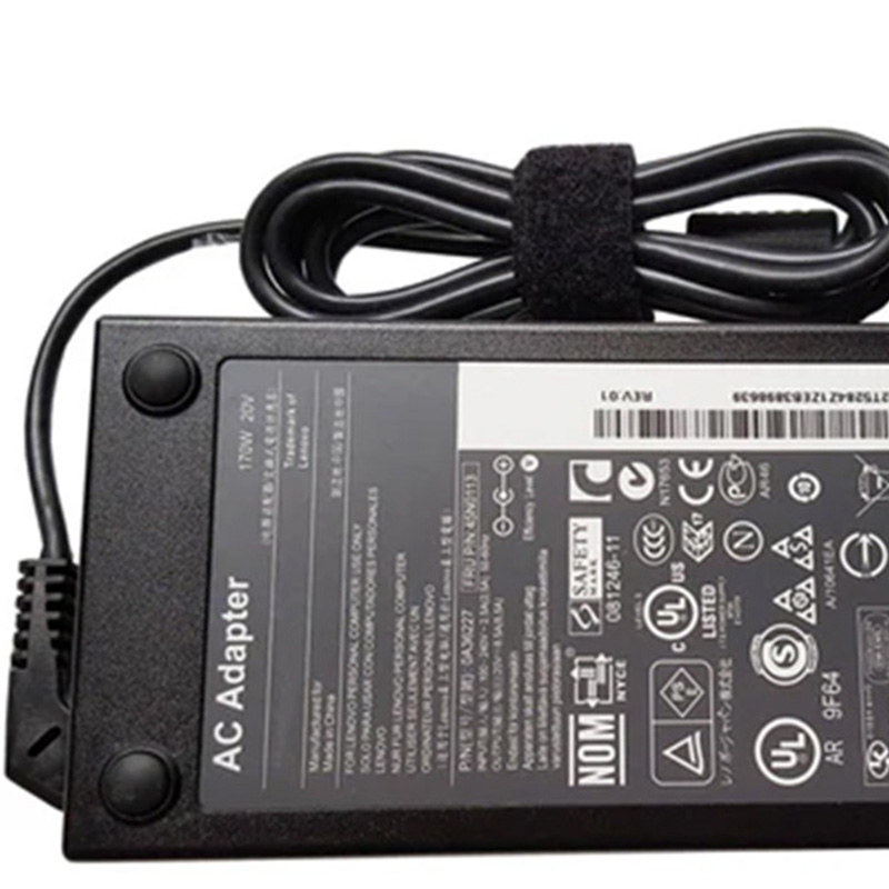 Original Lenovo 170W 20V 8.5A AC Adapter ADL170NLC3A for Thinkpad P50 P70 S431 T440, Slim Tip